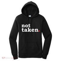 Valentine's Day Relationship Status Not Taken. Single Heart Women's Hoodie thumb 0