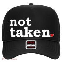 Valentine's Day Relationship Status Not Taken. Single Heart Hat thumb 0
