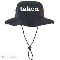 Valentine's Day Relationship Status Taken. Heart Bucket Hat thumb 0