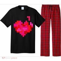 Valentine's Day Retro Video Game Heart Puzzle Pajama Set thumb 0