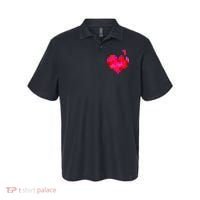 Valentine's Day Retro Video Game Heart Puzzle Polo thumb 0
