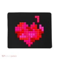 Valentine's Day Retro Video Game Heart Puzzle Mousepad thumb 0