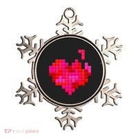 Valentine's Day Retro Video Game Heart Puzzle Ornament thumb 0