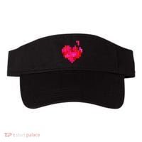 Valentine's Day Retro Video Game Heart Puzzle Visor thumb 0