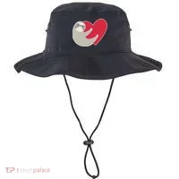 Valentines Day Sloth Heart Bucket Hat thumb 0