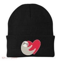 Valentines Day Sloth Heart Beanie thumb 0