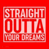 Valentine's Day Straight Outta Your Dreams meme Button thumb 1