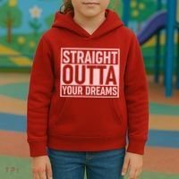Valentine's Day Straight Outta Your Dreams meme Kids Hoodie thumb 3