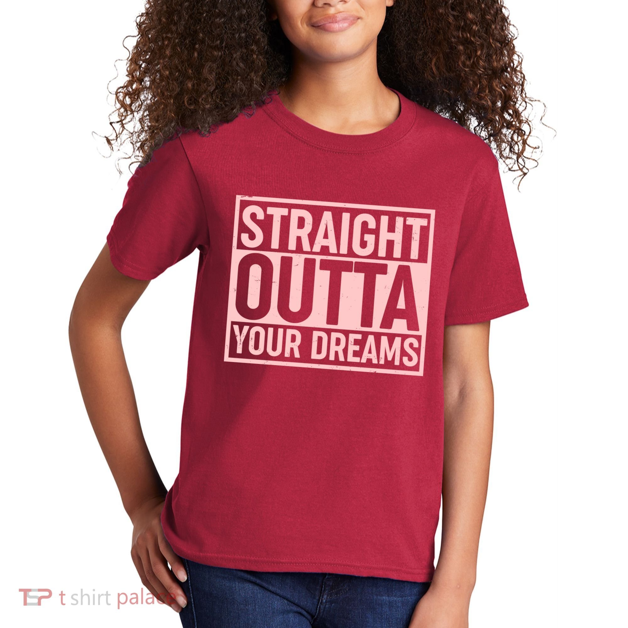 Valentine's Day Straight Outta Your Dreams meme Kids T-Shirt