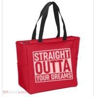 Valentine's Day Straight Outta Your Dreams meme Tote Bag thumb 2