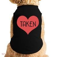 Valentine's Day Taken Heart  Doggie Tank thumb 0
