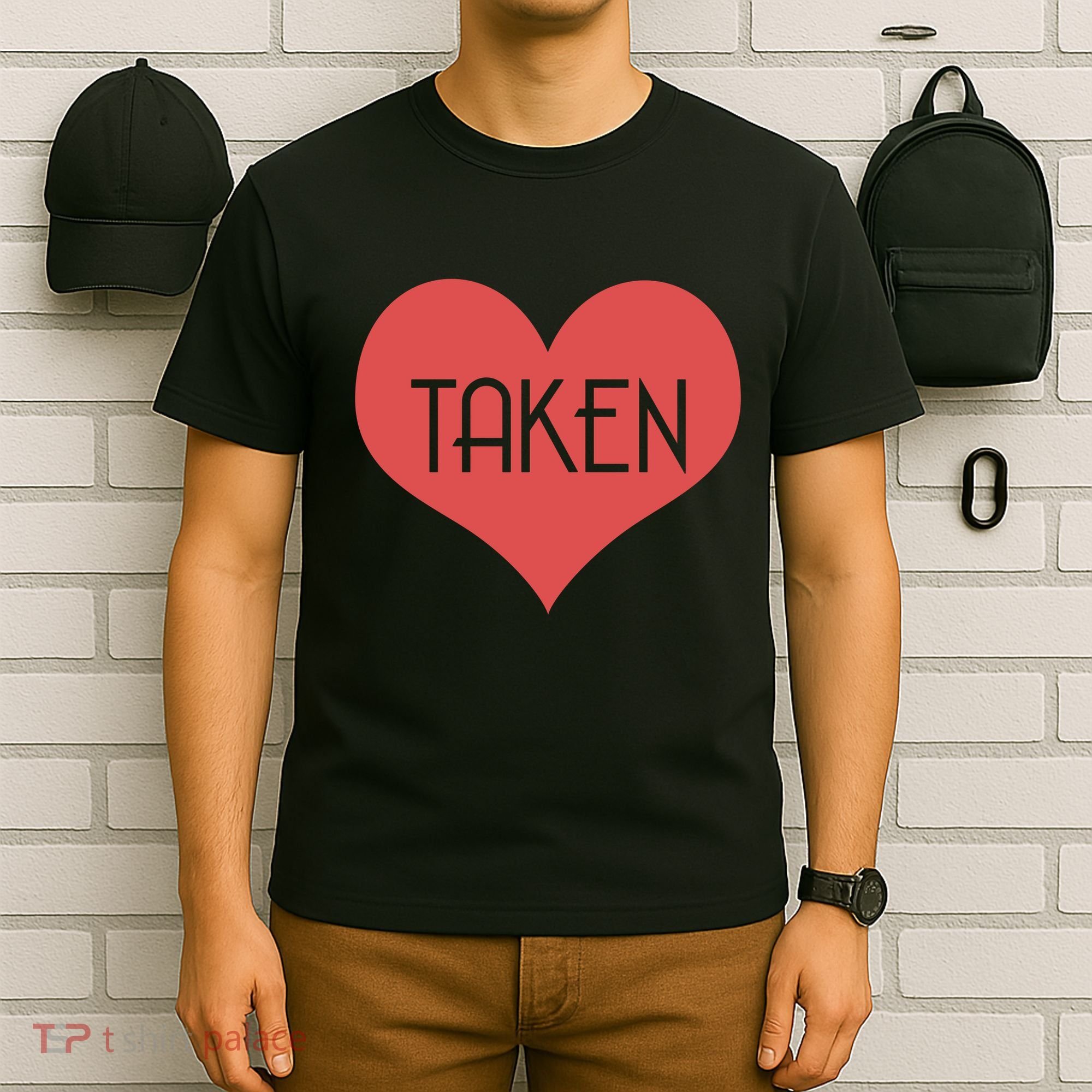 Valentine's Day Taken Heart  T-Shirt
