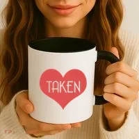 Valentine's Day Taken Heart  Coffee Mug thumb 3