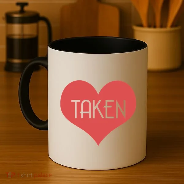 Valentine's Day Taken Heart  Coffee Mug