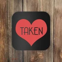 Valentine's Day Taken Heart  Coaster thumb 0