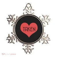 Valentine's Day Taken Heart  Ornament thumb 0