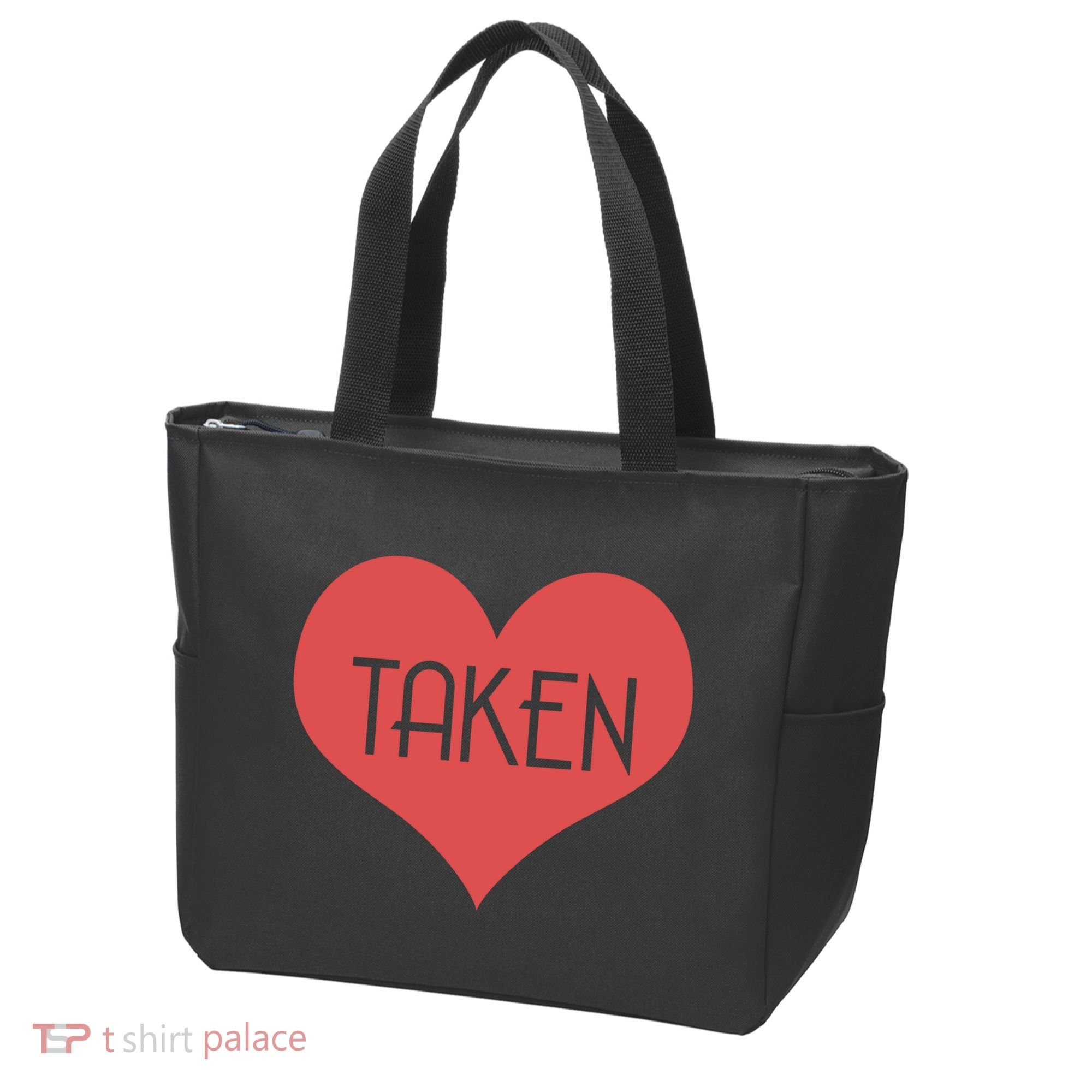 Valentine's Day Taken Heart  Tote Bag
