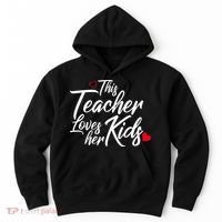 Valentine's Day This Teacher Loves Her Kids Hoodie thumb 0