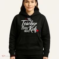 Valentine's Day This Teacher Loves Her Kids Hoodie thumb 5