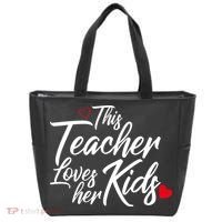 Valentine's Day This Teacher Loves Her Kids Tote Bag thumb 0