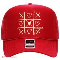 Valentine's Day Tic Tac Toe Love Hearts Hat thumb 0