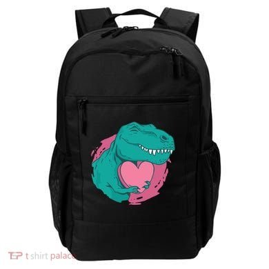 Valentines T-Rex Heart Backpack