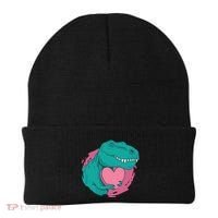 Valentines T-Rex Heart Beanie thumb 0