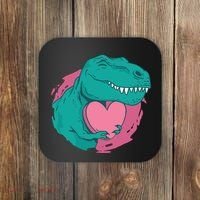 Valentines T-Rex Heart Coaster thumb 0