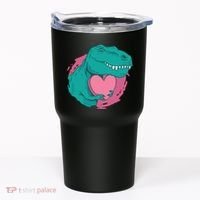 Valentines T-Rex Heart Tumbler thumb 0