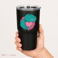 Valentines T-Rex Heart Tumbler thumb 2