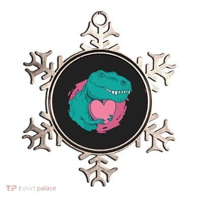 Valentines T-Rex Heart Ornament