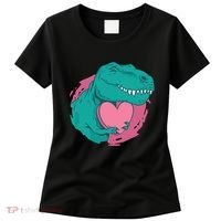 Valentines T-Rex Heart Women's T-Shirt thumb 0