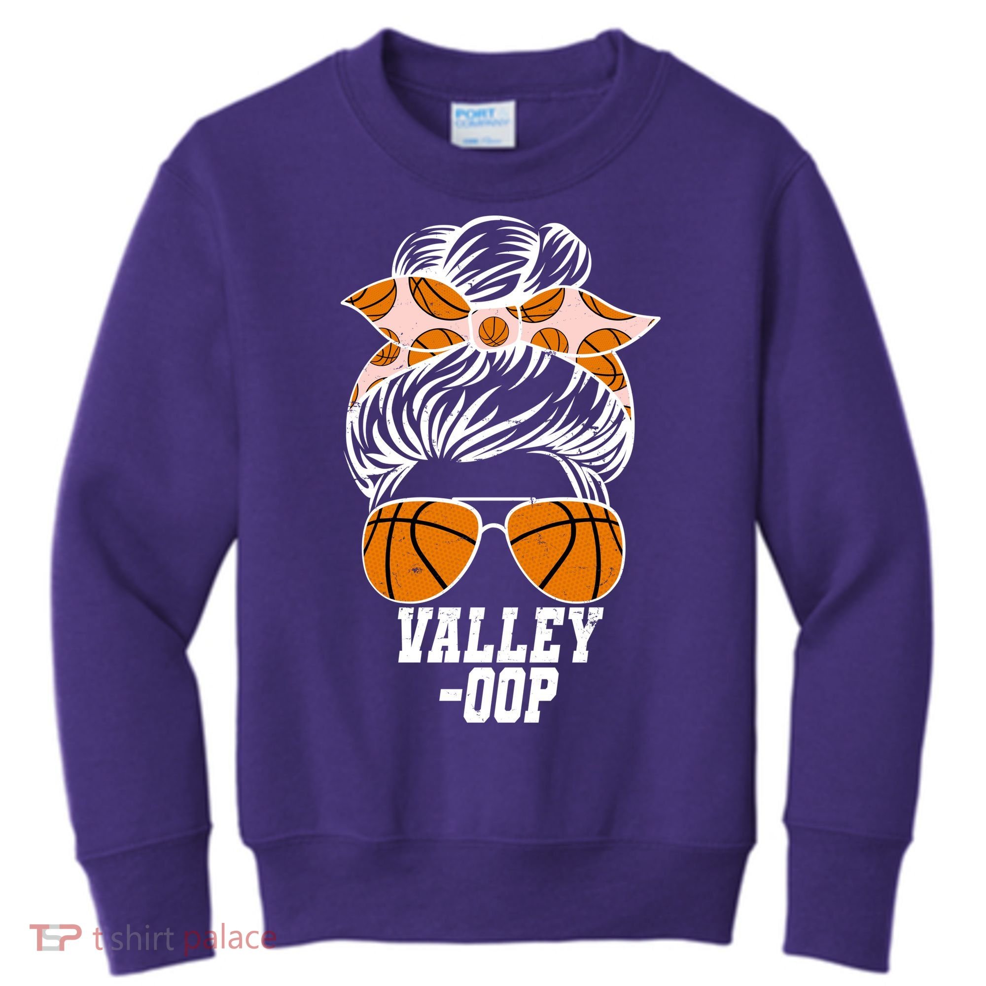 Valley OOP Phoenix Basketball Fan Kids Sweatshirt