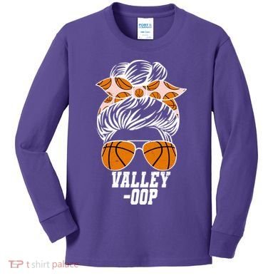 Valley OOP Phoenix Basketball Fan Kids Long Sleeve Shirt