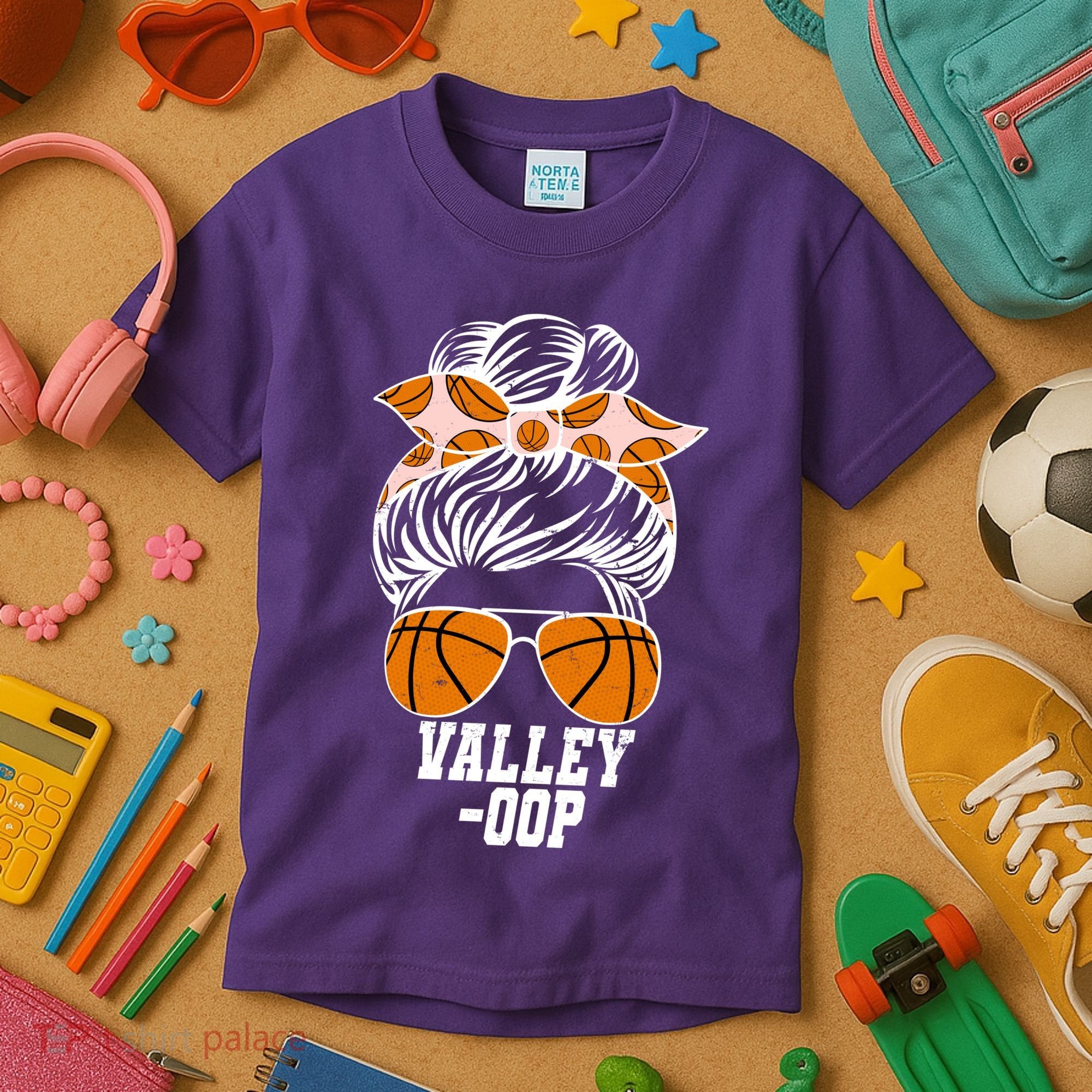 Valley OOP Phoenix Basketball Fan Kids T-Shirt