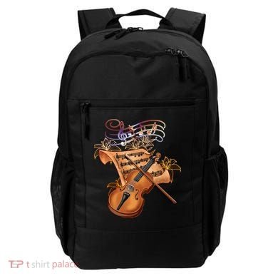 Violin And Musical Note Gift Backpack