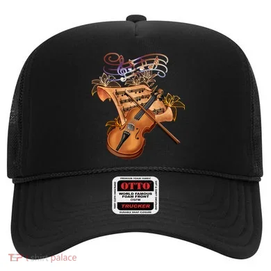 Violin And Musical Note Gift Hat