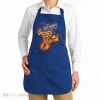 Violin And Musical Note Gift Apron thumb 2