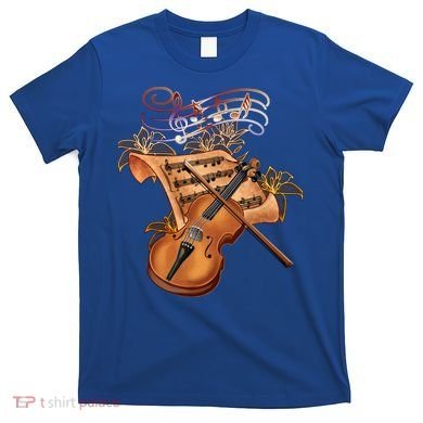Violin And Musical Note Gift T-Shirt