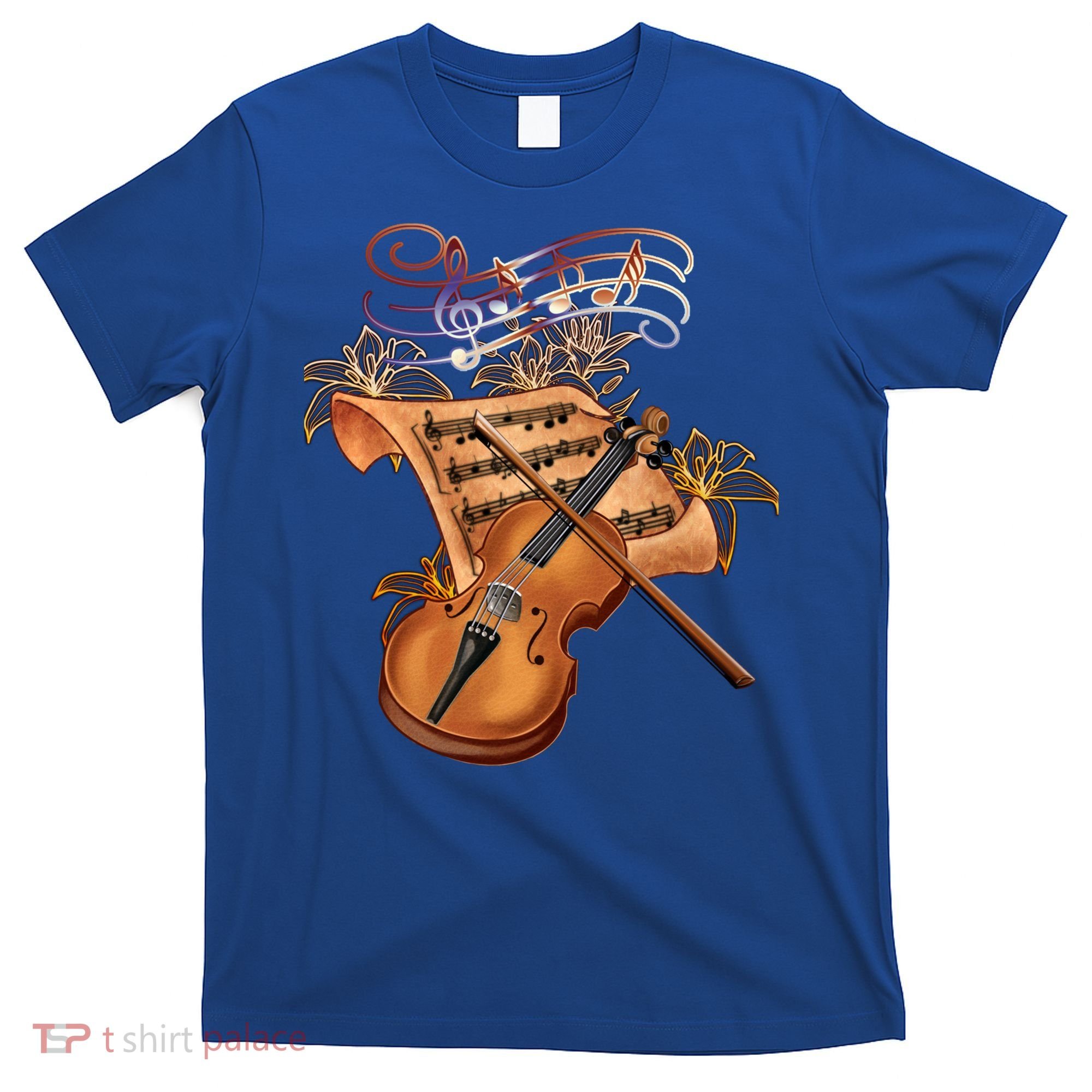 Violin And Musical Note Gift T-Shirt