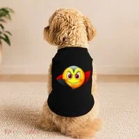 Vampire Halloween Emoji Doggie Tank thumb 2