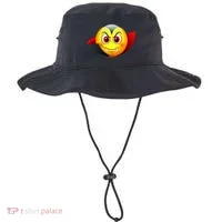 Vampire Halloween Emoji Bucket Hat thumb 0