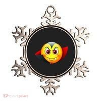 Vampire Halloween Emoji Ornament thumb 0