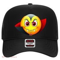 Vampire Halloween Emoji Hat thumb 0