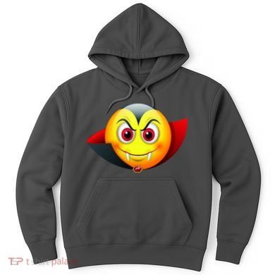 Vampire Halloween Emoji Hoodie
