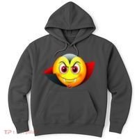 Vampire Halloween Emoji Hoodie thumb 0