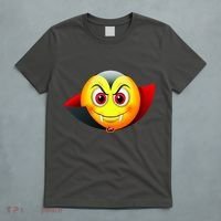 Vampire Halloween Emoji T-Shirt thumb 5