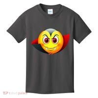 Vampire Halloween Emoji Kids T-Shirt thumb 0