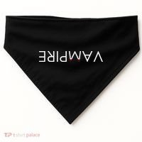 VaMpire Teeth Logo USA-Made Doggie Bandana thumb 0