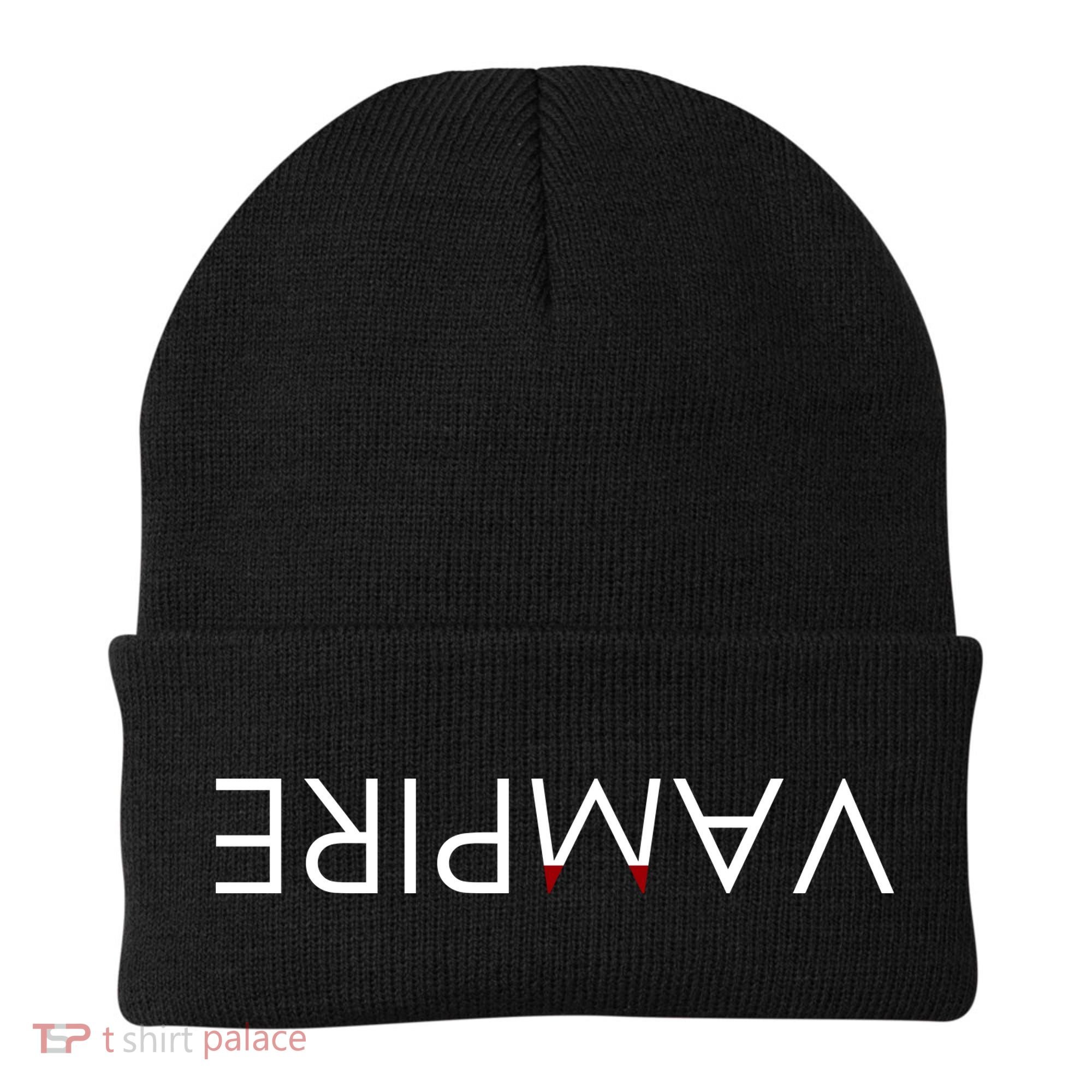 VaMpire Teeth Logo Beanie